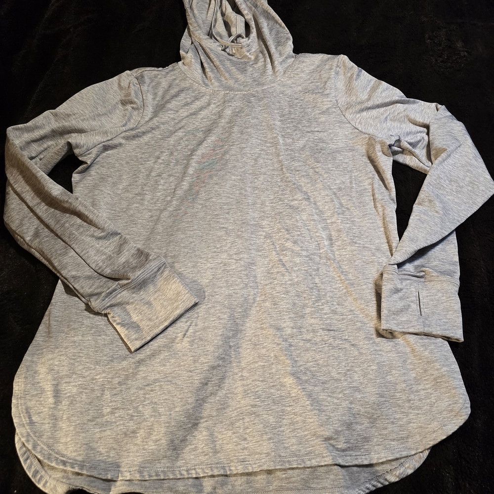 Reebok Heather Gray Hoodie